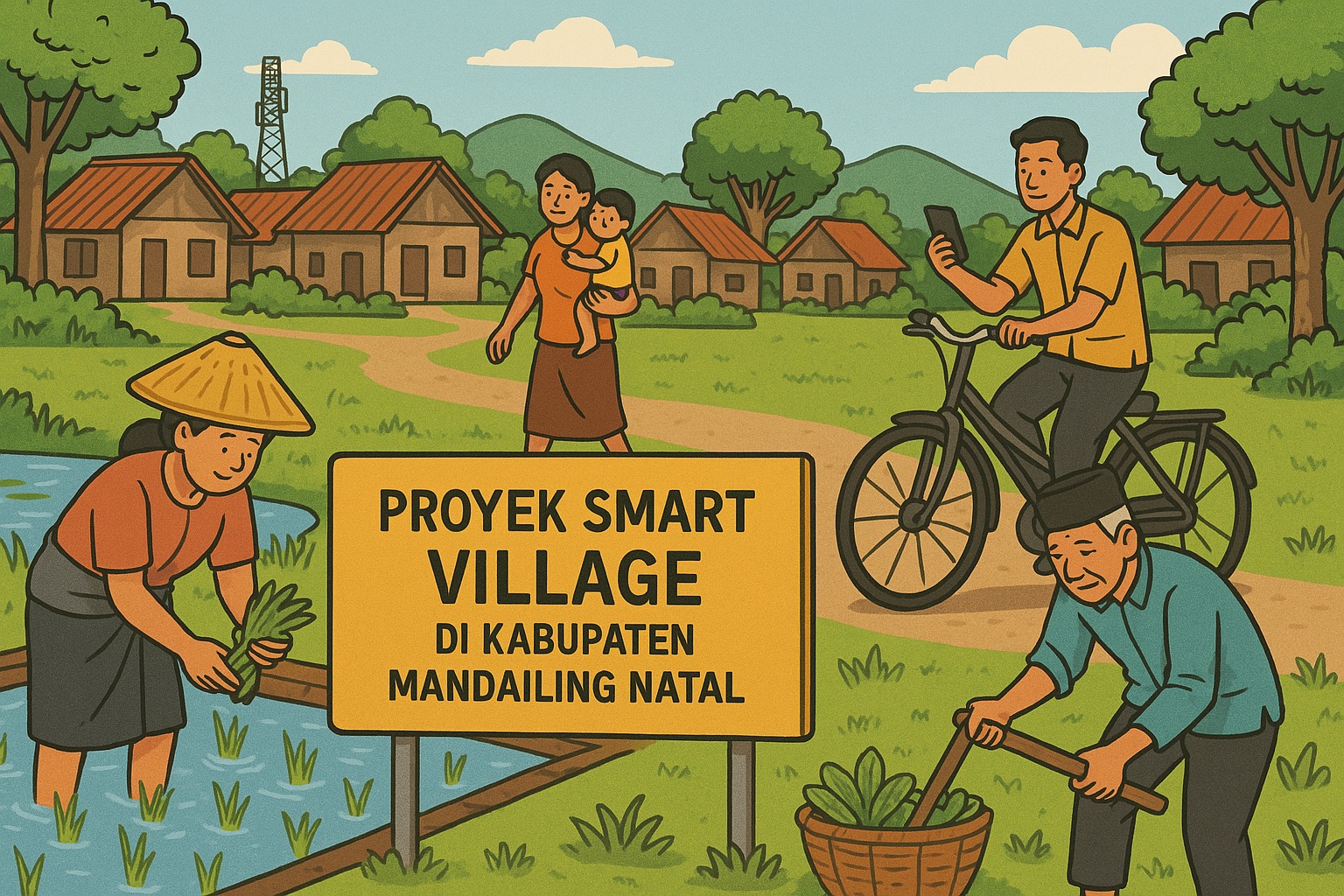 Dugaan Korupsi Smart Village di Mandailing Natal, 377 Desa Rugi Miliaran
